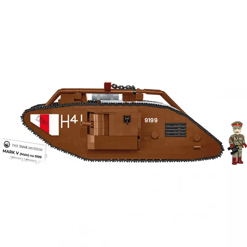Konstrukcinis rinkinys Cobi Building Blocks Mark V Male NO 9199 — 844 dalių