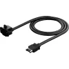 USB-C laidas Fractal Design FD-A-USBC-002 1 m juodas 10 Gbit/s