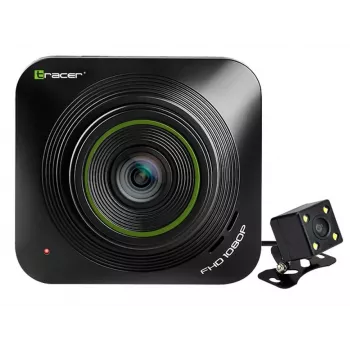 Automobilio kamera Tracer 2.2D FHD TUCANA (G-sensor, parkavimo režimas, judesio detektorius, galinė kamera)