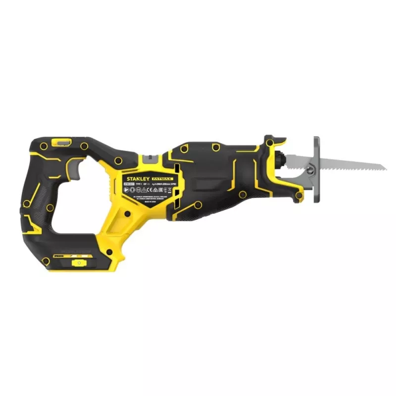 Stanley Fatmax SFMCS311B Pjūklas stūmoklinis 18 V juodas, geltonas