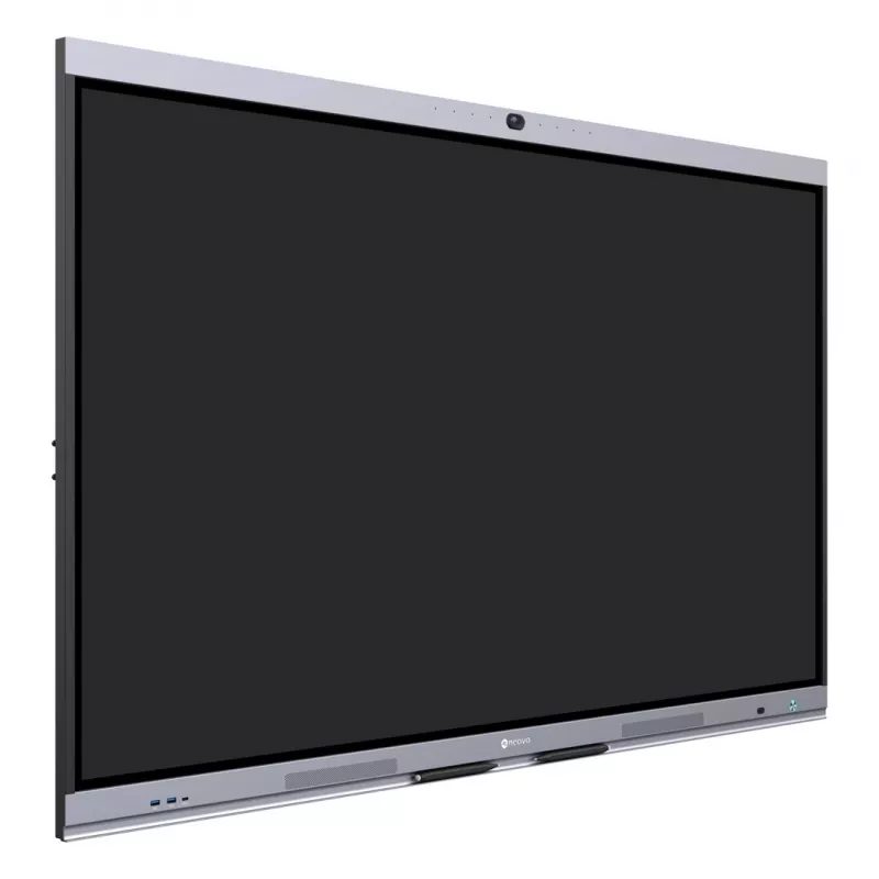 Interaktyvi lenta AG Neovo IFP7504P 75 colių (74,5 colio) 4K UHD IPS LED jutiklinė, 3840x2160, Android 13, 8 GB RAM, 128 GB atminties, įmontuota 8 MP AI kamera