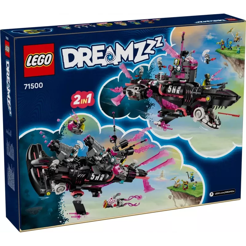 LEGO® DREAMZzz™ Nightmare Shark Submarine žaislas 71500