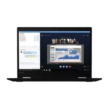 Hibridinis 2-in-1 nešiojamas kompiuteris tecXL ThinkPad X13 Yoga – Intel Core i5-10210U, 13.3 col. FHD liečiamasis ekranas, 8 GB DDR4, 256 GB SSD, Wi‑Fi 6, Windows 11 Pro