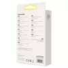 Baseus Crystal Shine laidas USB į Lightning, 2,4A, 2m (violetinis)