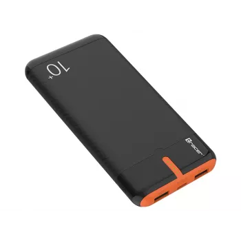 PowerBank EnerGo 10000 mAh juodai-oranžinis