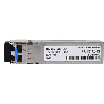 SFP+ siųstuvas-imtuvas CBO SFP-10G-LR 10G vienmodis šviesolaidis, LC jungtis, iki 10 Gbps