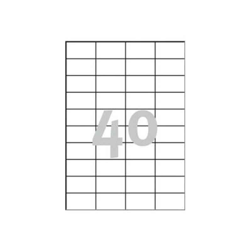 Avery Zweckform 3651 Universalios etiketės 52,5 x 29,7 mm 100 lapų baltos