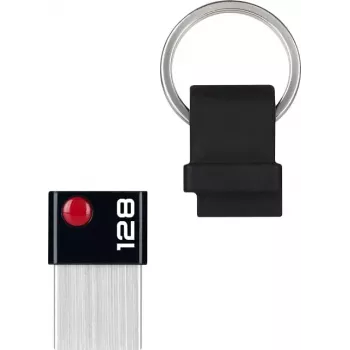 USB atmintukas EMTEC ECMMD128GT103 128 GB USB Type-A 3.2 Gen 1 (3.1) Juodas, skaitymas 180 MB/s, rašymas 25 MB/s