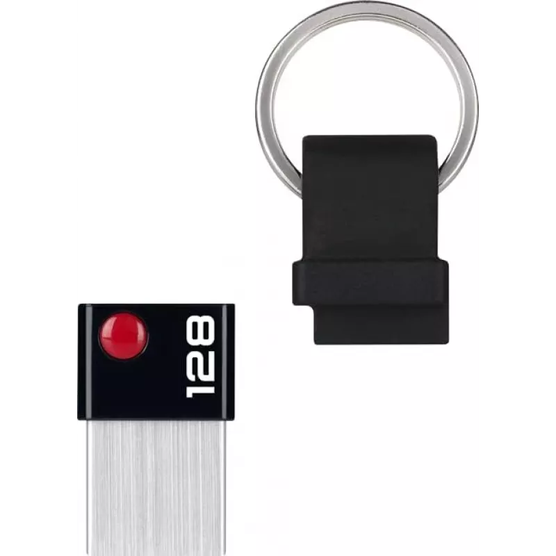 USB atmintukas EMTEC ECMMD128GT103 128 GB USB Type-A 3.2 Gen 1 (3.1) Juodas, skaitymas 180 MB/s, rašymas 25 MB/s