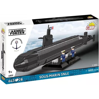 Cobi Blocks Sous-Marin SNLE konstruktorius – 643 detalės