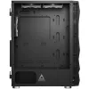 MONTECH X3 X3MESH-BK juodas MIDI Tower kompiuterio korpusas su tinkliniu priekiniu skydeliu