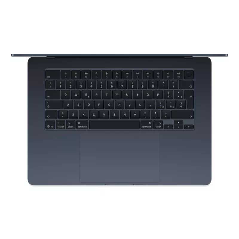 Nešiojamas kompiuteris MacBook Air 15, Midnight, M4 (10-CPU/10-GPU), 16 GB, 256 GB, vokiška klaviatūra, 35 W Dual USB-C maitinimo adapteris, MW1L3D/A