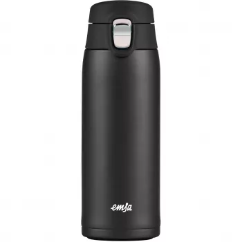 Termopuodukas EMSA N2151700 0.4 L, juodas matinis, atverčiamas dangtelis
