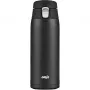 Termopuodukas EMSA N2151700 0.4 L, juodas matinis, atverčiamas dangtelis