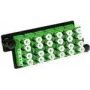 Adapterio plokštė ACT FA2151 — 6x LC quad, 24 pluoštų OS2 APC8