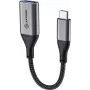 Alogic Super Ultra USB-C (M) į USB-A (M) adapteris, 15 cm, USB 3.1 Gen 1, Space-Grey (ULCAA-SGR)