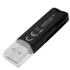 SD kortelių skaitytuvas USB 2.0, 480 Mbps, AK-63 Savio SAVAK-63