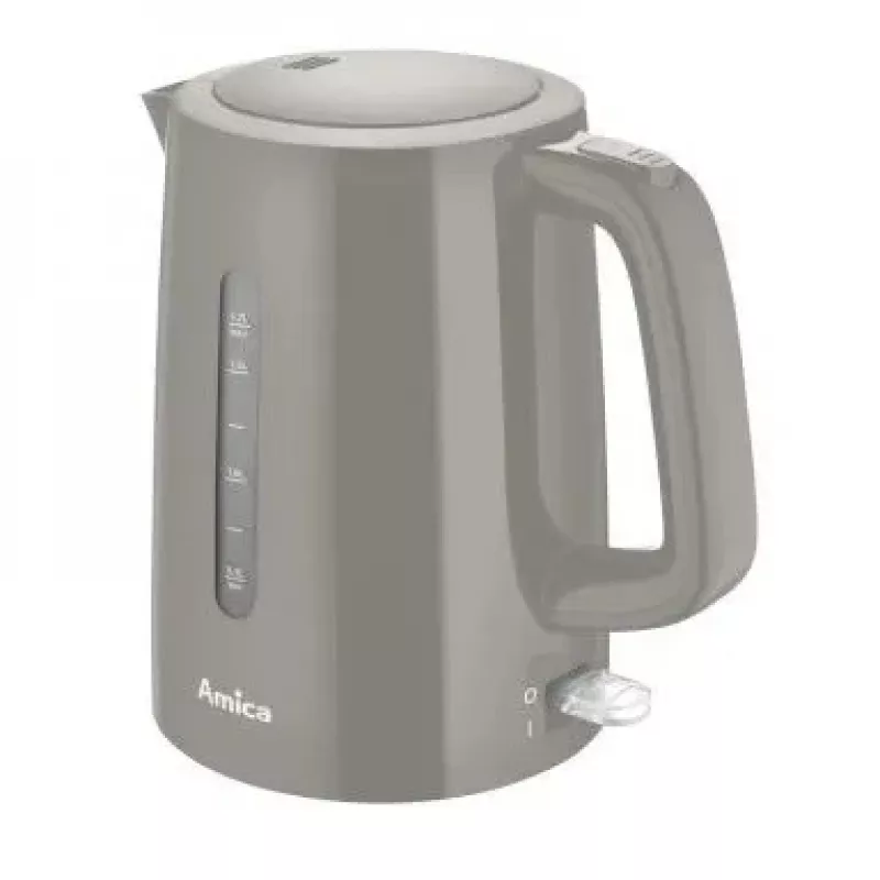 Elektrinis virdulys Amica 1,7 l 2200 W Pilka