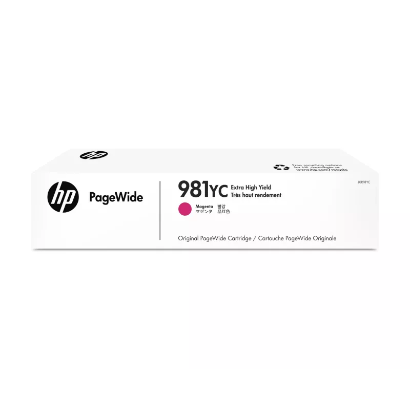 Kasetė HP 981YC Extra High Yield 16000 puslapių Magenta