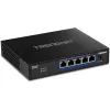 Tinklo jungiklis Trendnet TEG-S750 10G Ethernet 5 prievadų juodas