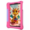 Planšetinis kompiuteris vaikams UleFone Tab A9 Pro Kids, 4 GB RAM, 128 GB atminties, LTE, rožinė