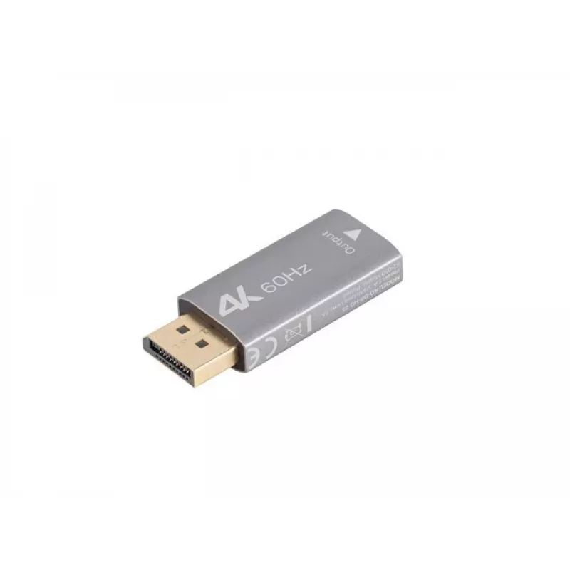 Adapteris DisplayPort (M) – HDMI (F) 4K, LANBERG AD-DP-HD-0
