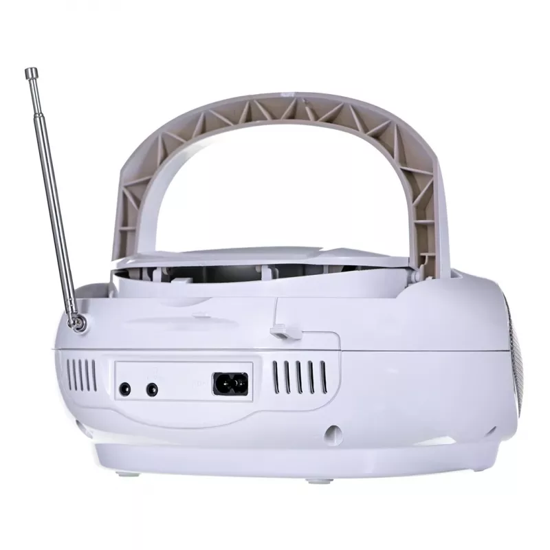 Blaupunkt BB7-WH nešiojama stereo sistema, 2.4 W, FM, pilka, MP3 atkūrimas