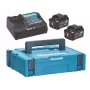 Makita 197641-2 belaidžio įrankio akumuliatoriaus ir įkroviklio rinkinys
