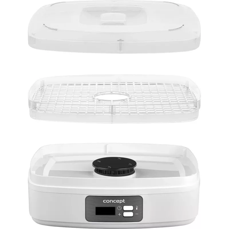 Džiovintuvas maistui Concept Solution SO2080, 260 W, baltas, 25 cm padėklo skersmuo