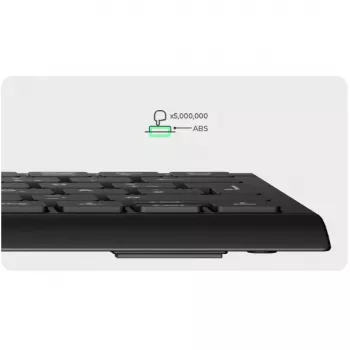 KeySonic KSK-5011ELC (DE) klaviatūra, laidi, USB, QWERTZ, vokiškas išdėstymas, juoda