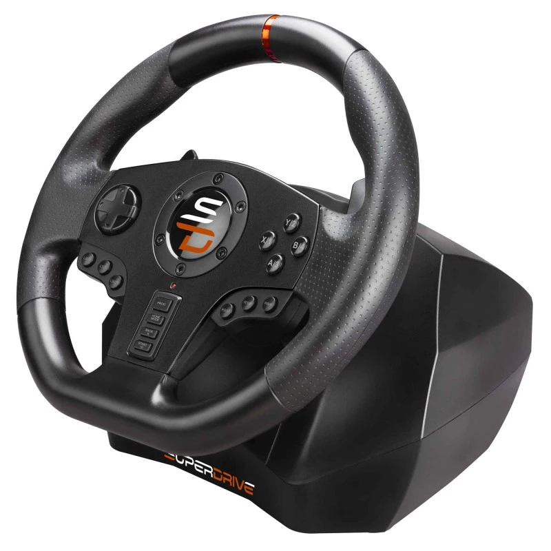 Subsonic SA5595-PC Gaming Vairas Juodas USB su Pedalais