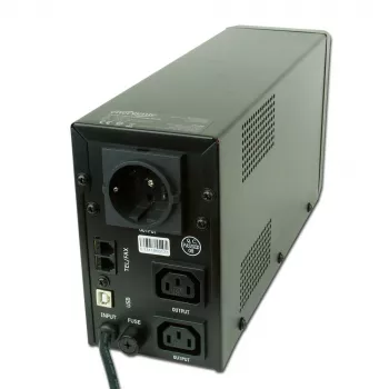 Gembird EG-UPS-032 nepertraukiamo maitinimo šaltinis (UPS) 850 VA 510 W 3 AC išėjimai