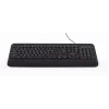 Gembird KB-UML-03 klaviatūra, multimedija, USB, ENG, juoda