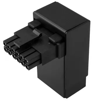 Kolink Core Pro 12V-2x6 90° adapteris - Type 2, juodas