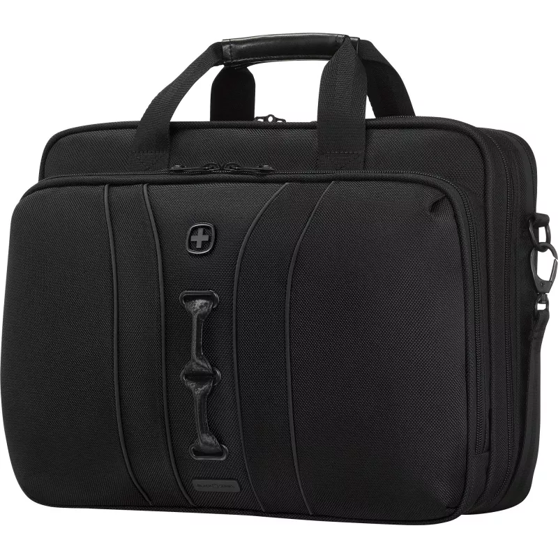 Dėklas nešiojamam kompiuteriui Wenger Legacy Black Series 16 colių – tinka iki 40,6 cm, juodas
