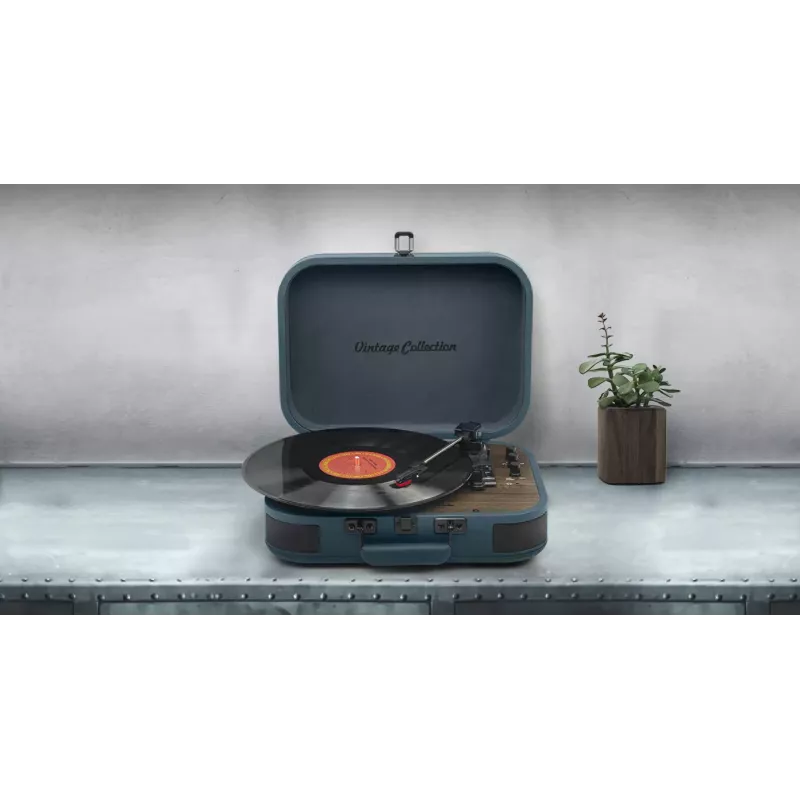 Muse MT-201 OB Patefono stereosistema su USB, AUX ir Bluetooth