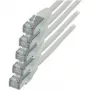 Tinklo kabelis S/FTP Cat6 0,5 m baltas ShiverPeaks 75711-H0.5W-SET5