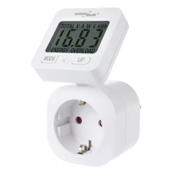 Wattmeter energymeter GB615E GreenBlue – elektros energijos matuoklis