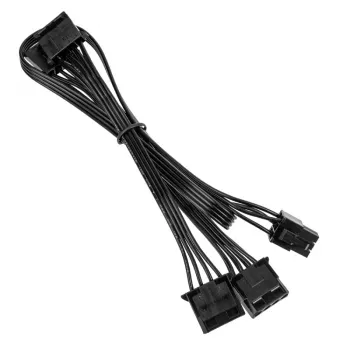 Kolink modulinis kabelių reguliatorius KL-CBR-PAT — 4× 4 kontaktų Molex modulinis maitinimo kabelis
