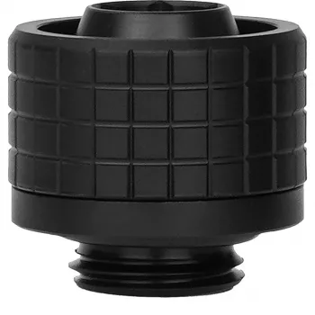 Thermal Grizzly DeltaMate Fitting ST16 jungtis, juoda – tvirtinimo adapteris ST16 lizdams