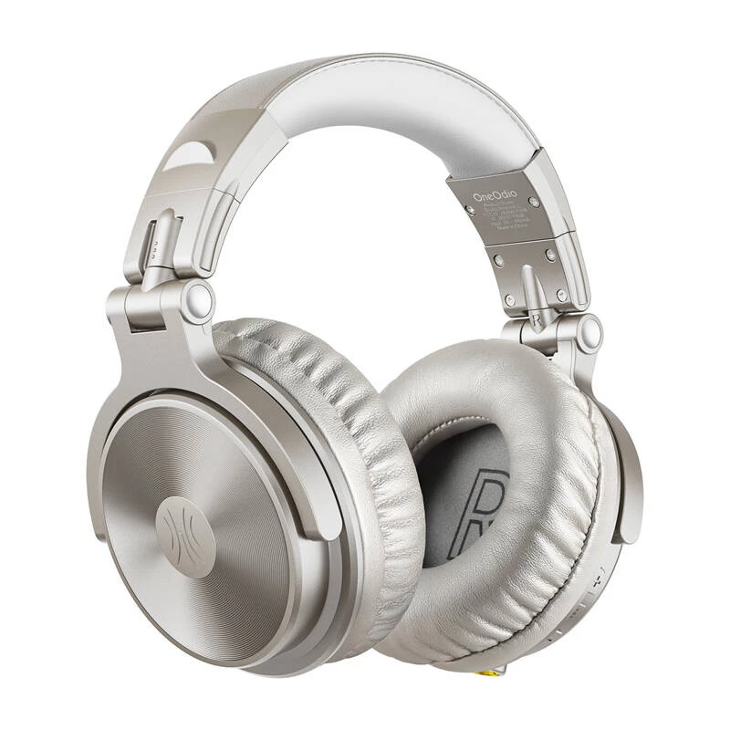 Belaidės ausinės per ausį OneOdio Pro C A-AC12-01 sidabrinės – Bluetooth, triukšmo slopinimas