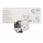 RJ45 jungtis METZ CONNECT 130910KZ sidabrinė moteriška 12 vnt.