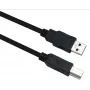 USB 3.0 kabelis helos 288328 — A kištukas į B kištuką, 1,0 m, juodas