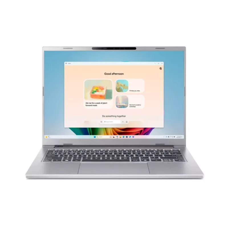 Nešiojamas kompiuteris Acer Aspire 14 AI A14-53M-52FA 14 colių Intel Core Ultra 5 16GB 512GB Intel Arc Graphics Windows 11