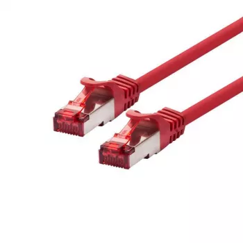 LOGON Cat6 SSTP/PIMF tinklo kabelis 20 m, RJ-45 – RJ-45, raudonas