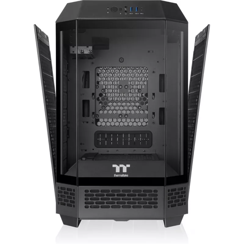 Thermaltake The Tower 250 Mini Bokštas Juoda, Balta