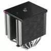 Oro aušintuvas procesoriui DeepCool AK620 Digital SE, dviejų bokštų, 6x Ø6 mm šilumos vamzdeliai, 2x 120 mm PWM ventiliatoriai, RGB, aukštis 161 mm