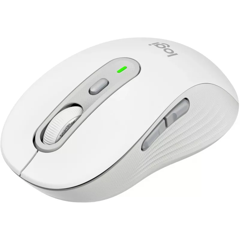 Logitech Signature Slim Combo MK950 - belaidis klaviatūros ir pelės rinkinys - 100% pilno dydžio - belaidis - Bluetooth 5.1 LE - QWERTY - US International - Off-White (920-012491)