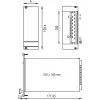 Priekinis skydelis SCHROFF FRONTPL.HF PSU 3HE 6TE MAX (21006943)