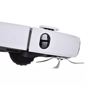 Robotinis dulkių siurblys EZVIZ RS2 su žemėlapių sudarymu, 4000 Pa siurbimas, 5200 mAh baterija, 220 min veikimo laikas, plaunamas šluostės pagrindas, bazinė stotelė su 5/5,5 L vandens bakais